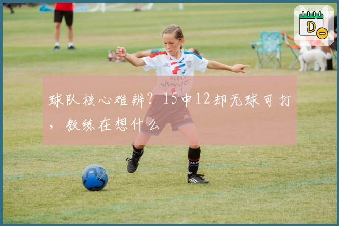 球队核心难辨？15中12却无球可打，教练在想什么